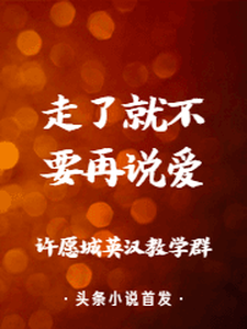 完结版《走了，就不要再说爱》章节目录在线阅读